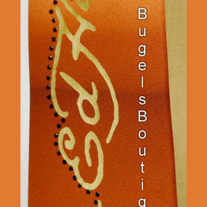 Men's Tie by Ed Hardy Bronze/Copper Black Crystals